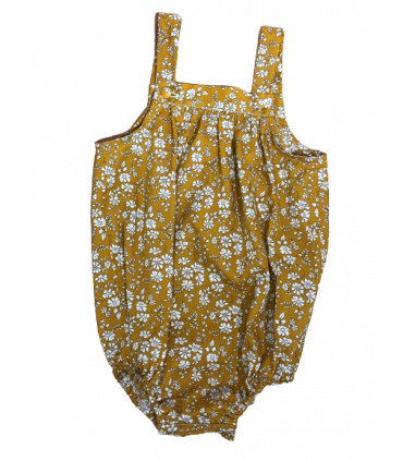 Barboteuse renoncule liberty  - 3 mois