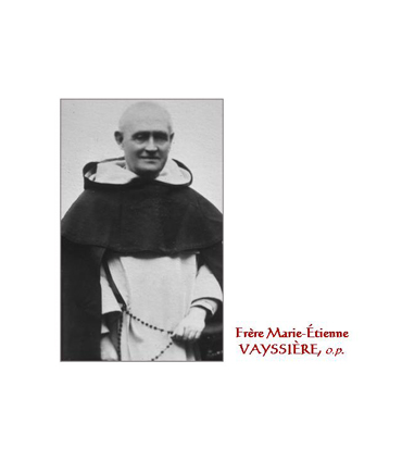 Frère Marie-Etienne Vayssière, o.p. - Carmel de Saint-Sever-Calvados