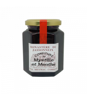 Confiture artisanale à la myrtille - Monastère de Jassonneix