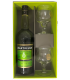 Coffret Chartreuse verte 70cl + 2 verres