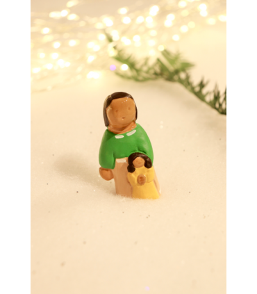 Petit santon de Jouarre - B2 - La maman