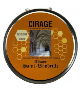 Cirage incolore 100ml - Abbaye St-Wandrille