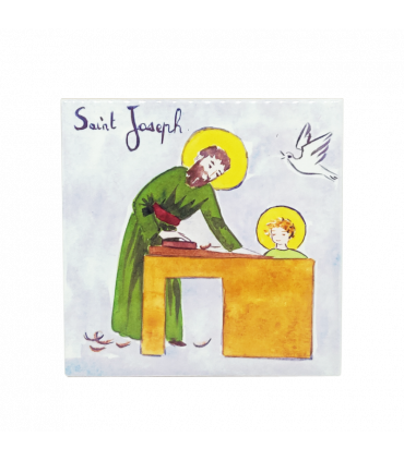 Saint Patron de Wisques 15*15 - Prénom libre