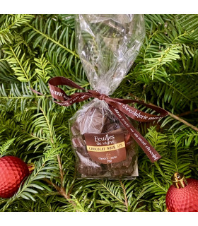 Chocolat feuilles de vigne - Abbaye d'Igny - Noël