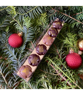 Capsules au chocolat noir et lait - Abbaye d'Igny - Noël