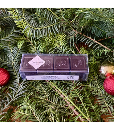 Carrés de chocolat pour le café 200 gr