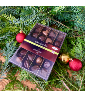 Boite chocolats fins de Noël 200gr - Abbaye d'Igny