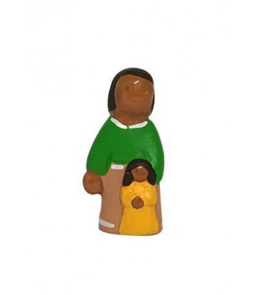 Petit santon de Jouarre - B2 - La maman