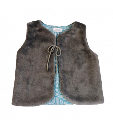 Gilet de berger gris 1 an