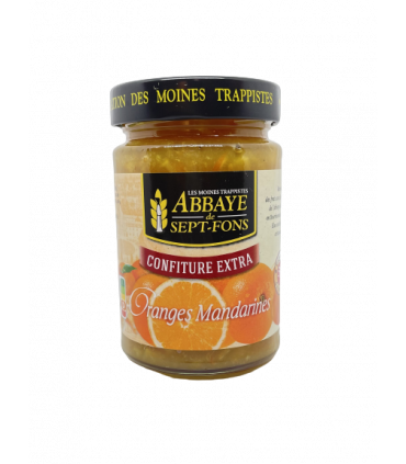 Confiture Extra Oranges Mandarines - 370g - Artisanat Monastique
