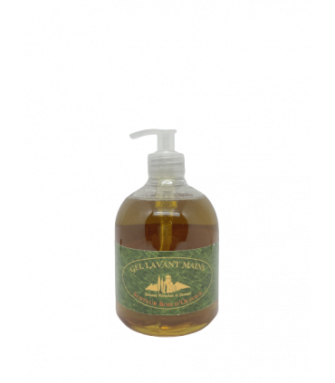 Gel lavant mains bois d'olive