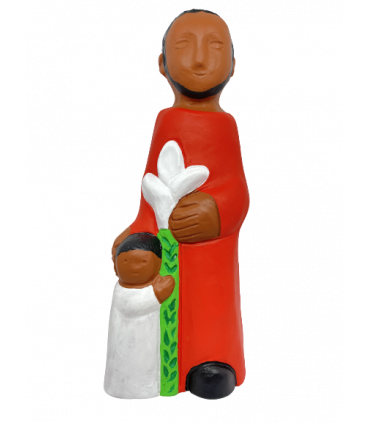 Santon Saint Joseph au Lys