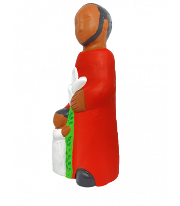 Santon Saint Joseph au Lys