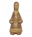 Vierge Marie marron paysanne