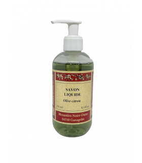 Savon liquide olive-citron - Monastère de Ganagobie