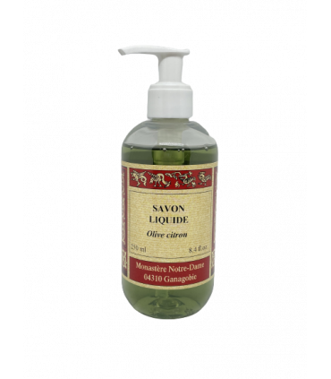 Savon liquide olive-citron - Monastère de Ganagobie