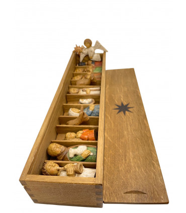 Ensemble de petits santons - B2 - La Nativité