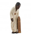 Mage africain Mechior robe blanche