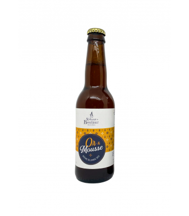 Or & Mousse Bière blonde bio 33cl