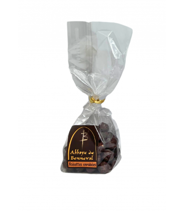 Noisettes enrobées de chocolat