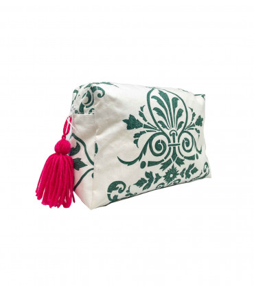 Trousse de toilette verte