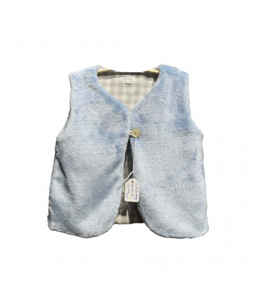 Gilet de berger bleu 1 an