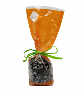 Sachet oeufs pralinés chocolat noir 250g