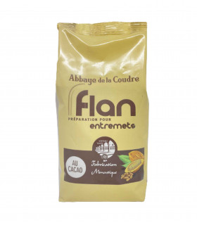 Flan cacao 900g - Préparation pour entremets - Abbaye de la Coudre