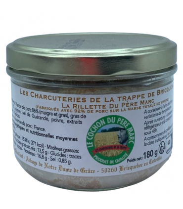 Rillettes pur porc du Père Parc