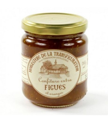Confiture gourmande figues et oranges - Monastère de la Transfiguration