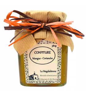 Confiture artisanale Mangue-Corriandre - Monastère de Ste Baume