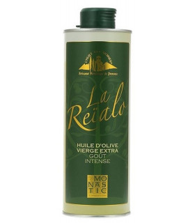 Huile d'olive vierge extra, fruité vert, goût intense — bidon 50 cl.