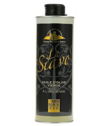 Huile d'olive vierge, fruité noir, goût à l'ancienne — bidon 50 cl