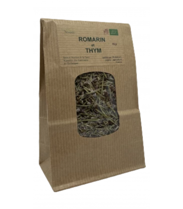 Tisane romarin et thym bio