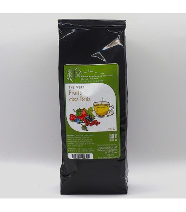 Thé vert fruits des bois