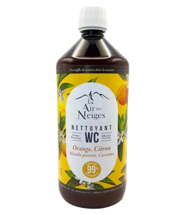 Nettoyant WC - Orange, Citron, Menthe poivrée, Curcuma