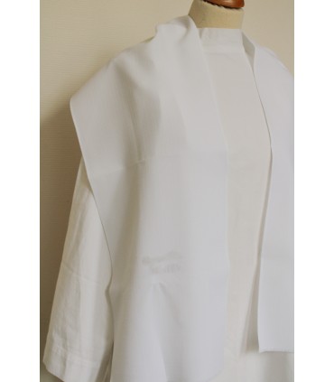 Écharpe blanche Sacrements