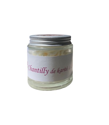 Chantilly de karité à la violette