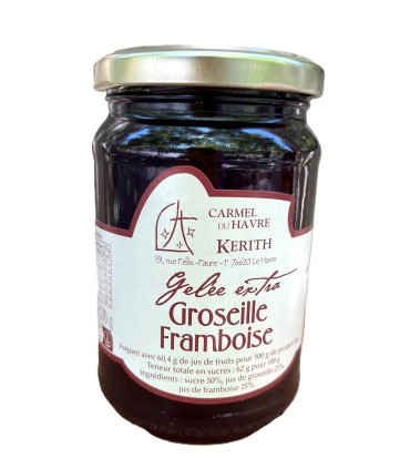 Gelée groseille framboise