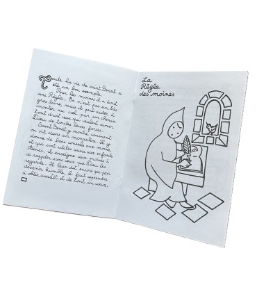 Cahier de coloriage - Saint Benoît