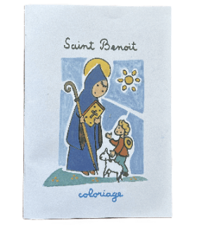 Cahier de coloriage - Saint Benoît