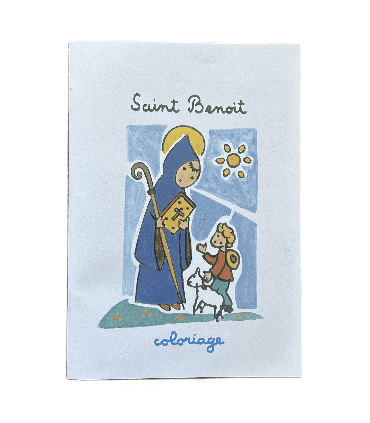 Cahier de coloriage - Saint Benoît