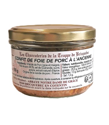 CONFIT DE FOIE A L'ANCIENNE