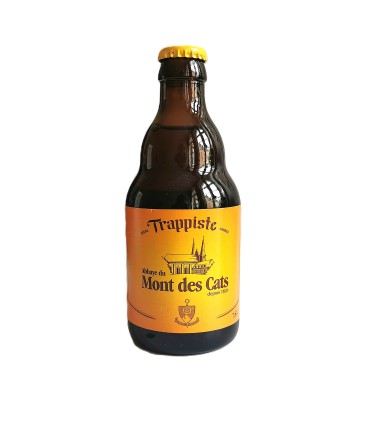 Bière ambrée Mont des Cats de 33 cl - Abbaye de Scourmont
