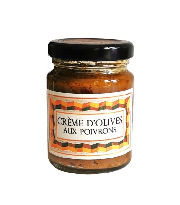 Crème d'olives aux poivrons 85g