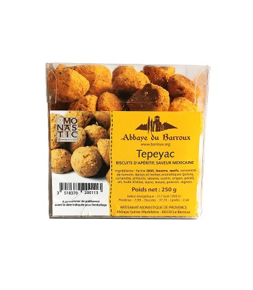 Tepeyac biscuits d'apéritif saveur mexicaine 250gr