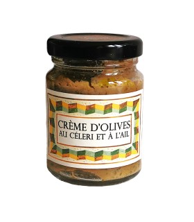 Crème d'olives au céleri et à l'ail 85g