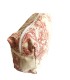 Trousse de toilette imprimé rouge