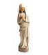 Statue de la Vierge de l'annonciation en bois - 25cm