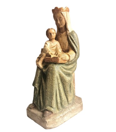 Statue Notre-Dame du Saint livre vert